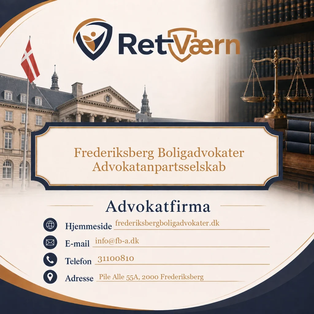 Frederiksberg Boligadvokater Advokatanpartsselskab