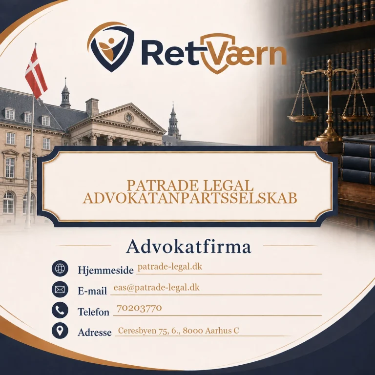 PATRADE LEGAL ADVOKATANPARTSSELSKAB